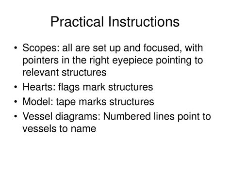 Ppt Lab Practical Instructions Powerpoint Presentation Free Download