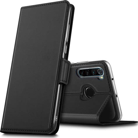 Geemai Coque Pour Xiaomi Redmi Note T Housse En Cuir Avec Premium