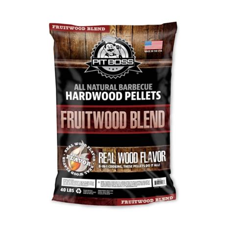 Pit Boss Fruitwood Blend 40-lb Wood Pellets at Lowes.com