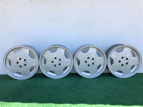 Extremely Rare Mercedes Benz 500e Amg Arrow 17 Genuine Oem Wheels Rims