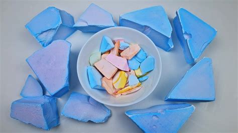 Dyed Chunks Of Fresh Blocks Gym Chalk ASMR YouTube