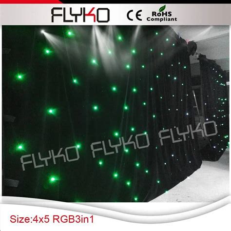 Free shipping 4x5m led stage backdrop cloth-in Stage Lighting Effect ...