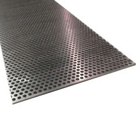 Round Hot Rolled Perforated Metal Sheet For Screening Industrial