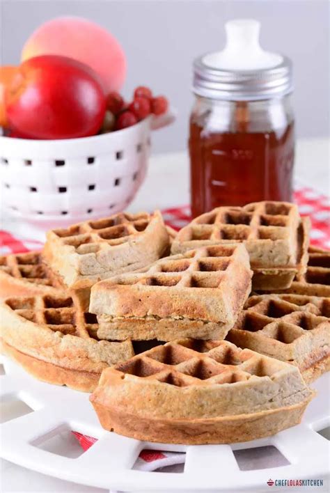 Descubre La Deliciosa Receta De Waffles De Avena Y Pl Tano Que Te