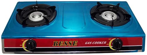 Gas Stove 2 Plate 2050 Besse Self Ignition Decor Essentials