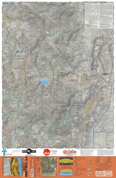 Ft Collins Lyons Trails Map Page 1 Singletrack Maps Map By Singletrack Maps Avenza Maps