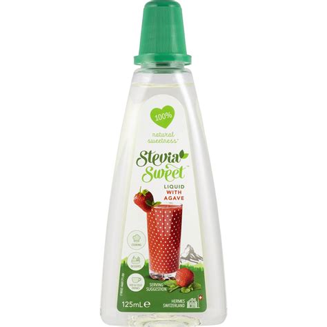 Stevia Sweet Sweet Liquid With Agave 125ml Woolworths