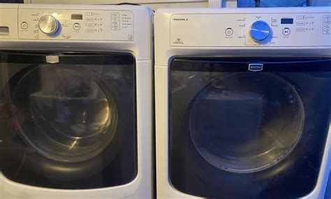 Super Capacity Plus Maytag Maxima He Electric Washer And Dryer W