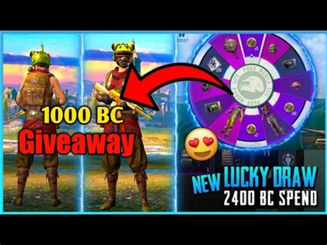 Pubg Lite BC Giveaway Free 1000 BC In Pubg Lite Pubg Mobile Lite