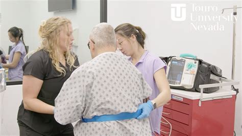 Simulated Patient Encounter With Touro Nevada S Physical Therapy