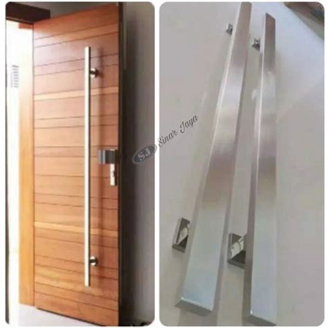 Jual Handle Pintu Rumah Minimalis Tarikan Gagang Pintu Panjang Cm