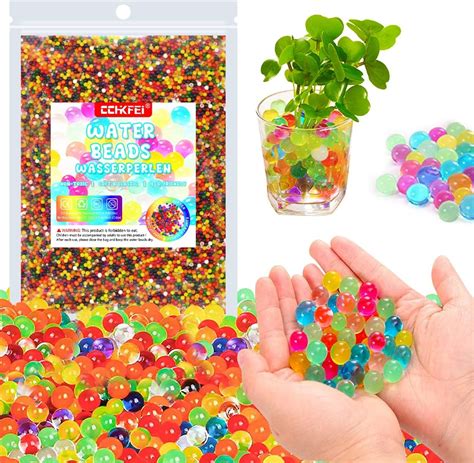 Grvntot Gel Wasserperlen Multicolor 50 000 Perlen 270G Geeignet für