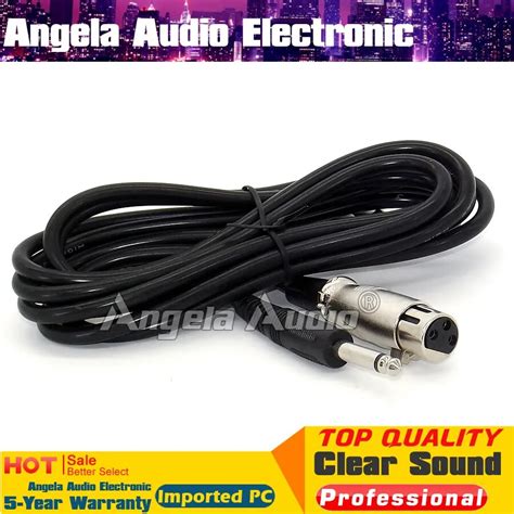 Cable De Micr Fono Con Cable Xlr Hembra A Jack De Mm Cable De