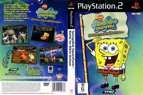 Spongebob Squarepants Battle For Bikini Bottom Ps2 E1035 Bem Vindoa à Nossa Loja Virtual