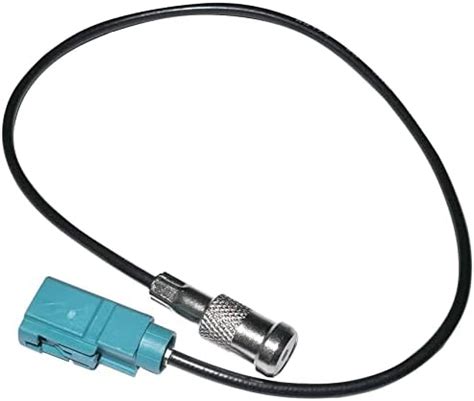 AERZETIX Adaptador Para Antena De Autoradio FAKRA ISO Hembra C1411