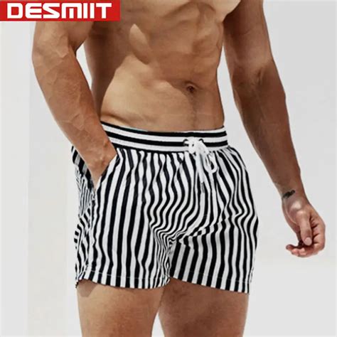 Desmiit bañador corto para hombre traje de baño Sexy para playa tabla