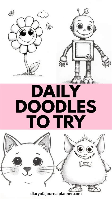 Quick and Easy Daily Doodles To Brighten Your Day
