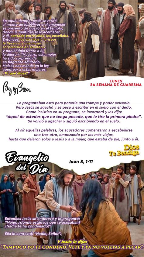 Pazybien OremosalSeñor EVANGELIO Y LECTURAS EUCARISTÍA LUNES 27 DE