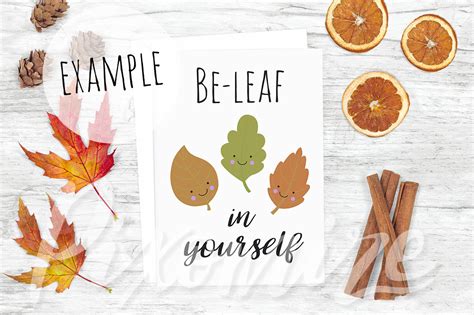 Fall Themed Card Mockup Photography By Doodle And Stitch Thehungryjpeg