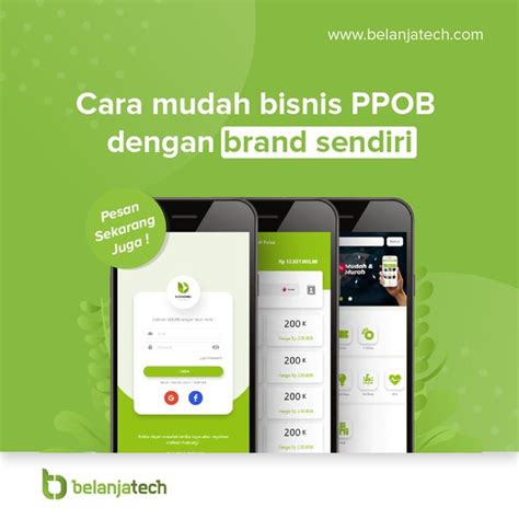 Jual Software Aplikasi PPOB Di Lapak Belanja Tech Bukalapak