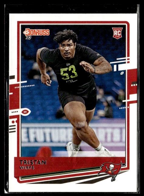 Donruss Tristan Wirfs Rookie Tampa Bay Buccaneers Ebay