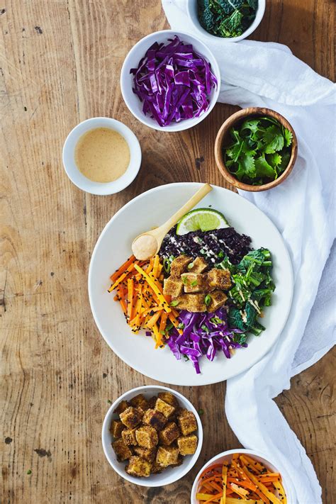 Forbidden Rice Buddha Bowl With Crispy Tofu — Evergreen Kitchen