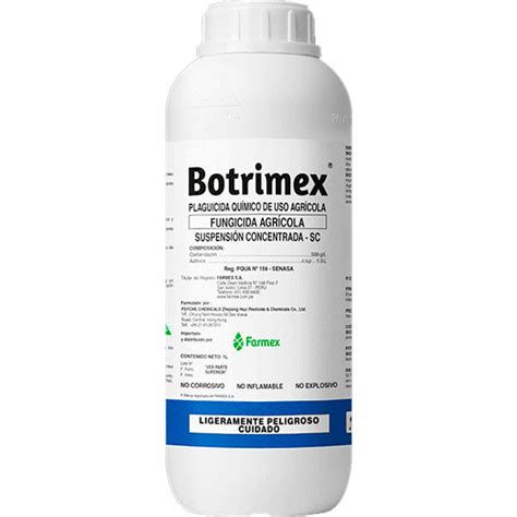 Botrimex L Carbendazim Fungicida Sistemico Protectante Curativo Farmec