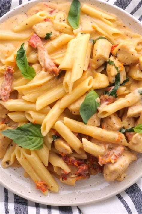 Creamy Sun Dried Tomato Chicken Pasta Artofit