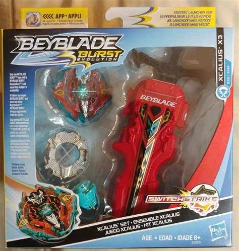 Beyblade Burst Evolution Deluxe Switchstrike Xcalius X Set D Ta