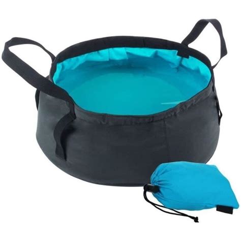 Bassine pliable Bassin Pliant 8 5L Seau Pliable Portatif Léger et