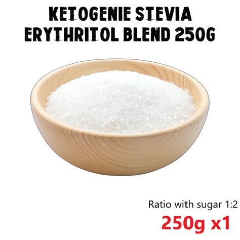 Ketogenie Erythritol Monk Fruit Allulose Stevia Natural Sweetener Halal Vegan Ketogenic