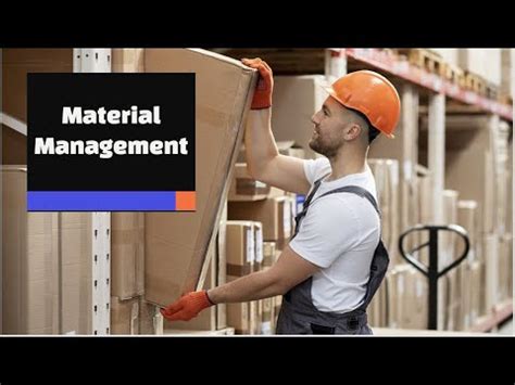 Chapter 1 Introduction To Material Management YouTube