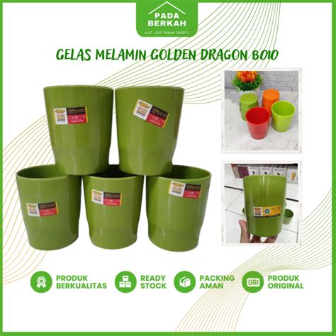 Gelas Melamin Gelas Minum Kopi Golden Dragon B Lazada Indonesia