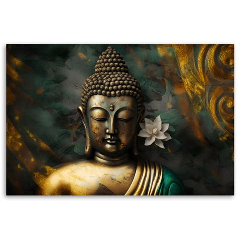 BohoLiving Buddha Zen Abstraktion Kunstdrucke Auf Leinwand Wayfair De