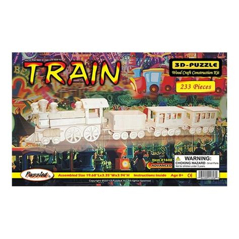 Puzzled - Train - 3D jigsaw puzzle - 233 pieces - Walmart.com - Walmart.com