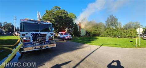 House Fire Circle Ct Harris Hill Volunteer Fire Company