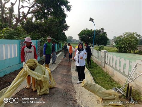 Pemdes Pangsor Prioritaskan Jalan Lingkungan Pasundan Ekspres