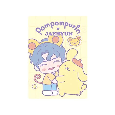 Jaehyun Pompompurin Postcard Preview Bullet Journal Spread Jaehyun