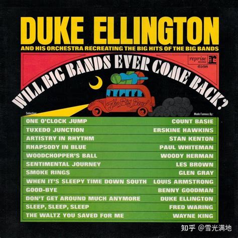 经典 Big Band Jazz 专辑 —— Duke Ellington《will Big Bands Ever Come Back》 知乎