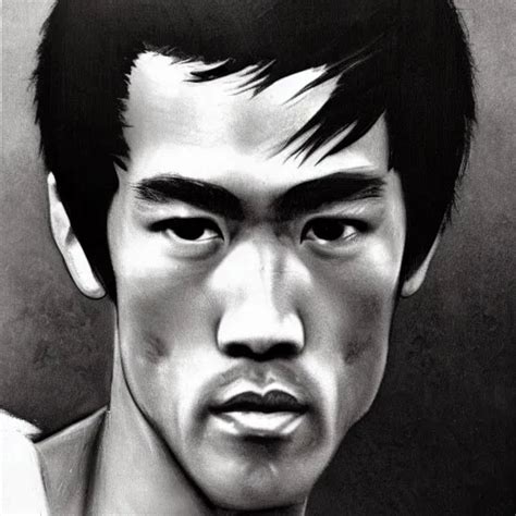 A Portrait Picture Of A Year Old Bruce Lee Stable Diffusion Openart