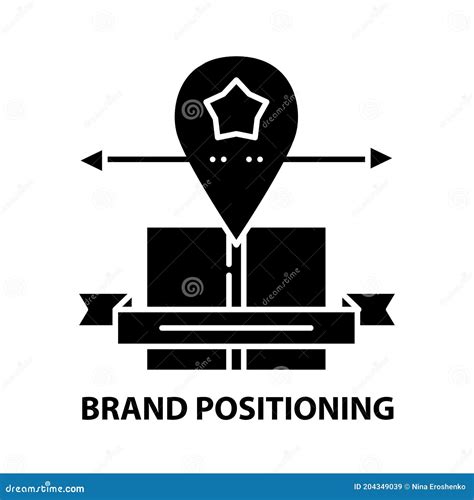9 Brand Positioning Icons Pack. Trendy Brand Positioning Icons On White