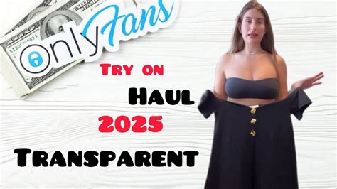 K Try On Haul K Transparent Micro Bikini Lingerie Chic Mesh Dress