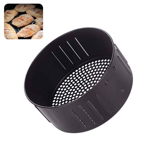 Buy Air Fryer Replacement Basket Non Stick Sturdy Roasting Cooking Cast Iron Baking Tray