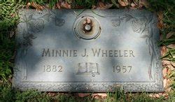 Minnie Josephine Wheeler 1882 1957 Homenaje De Find A Grave