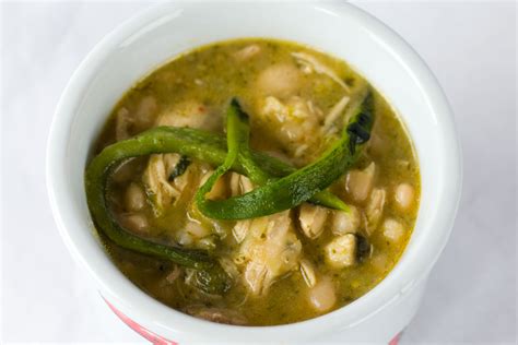 White Chicken Poblano Chili The Single Gourmand