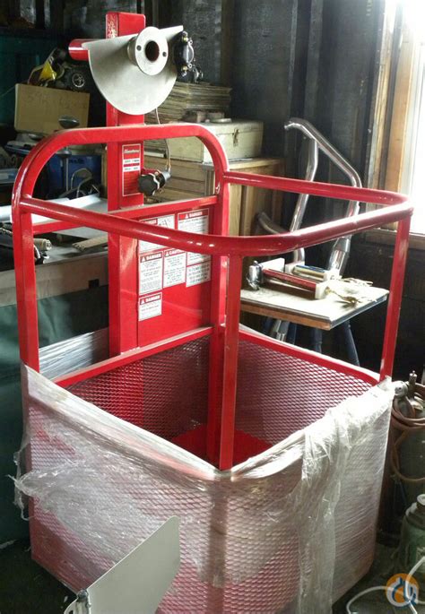 Smiley Work Baskets 1 MAN BASKET Man Baskets Crane Part For Sale In