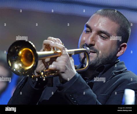 French Lebanese Trumpeter Ibrahim Maalouf Performs On The Stage During