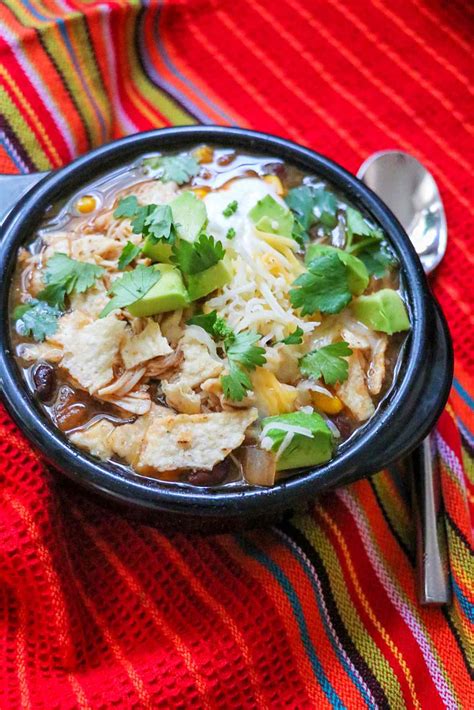 Chicken Tortilla Soup In The Instant Pot Recipe