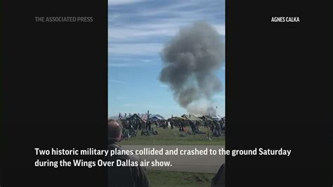 Two Planes Crash Mid Air During Dallas Air Show [video]