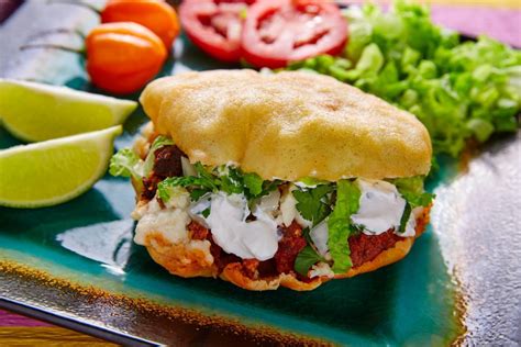 Receta De Gorditas De Carne Asada Con Salsa Roja Y Queso Fresco